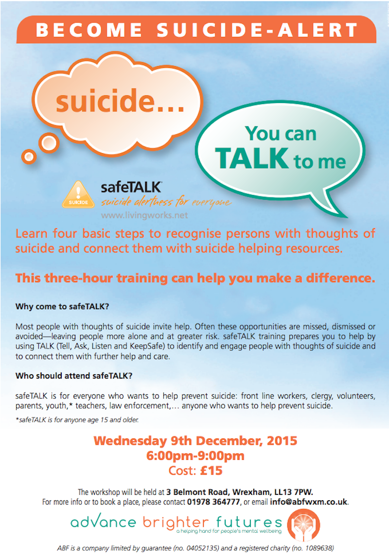 safeTALK Course