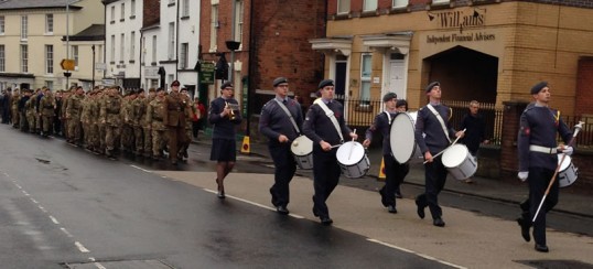 Remembrance Sunday In Wrexham