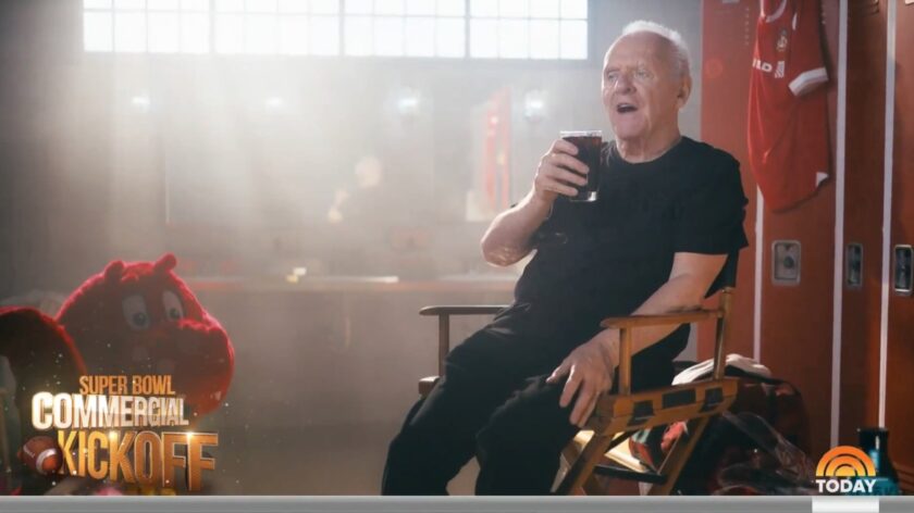 Anthony Hopkins to star as Wrex The Dragon in Superbowl advert