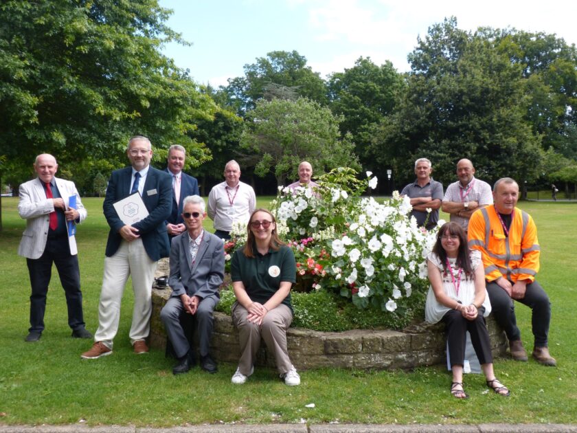 Fingers crossed for Wrexham as Britain in Bloom judges make visit